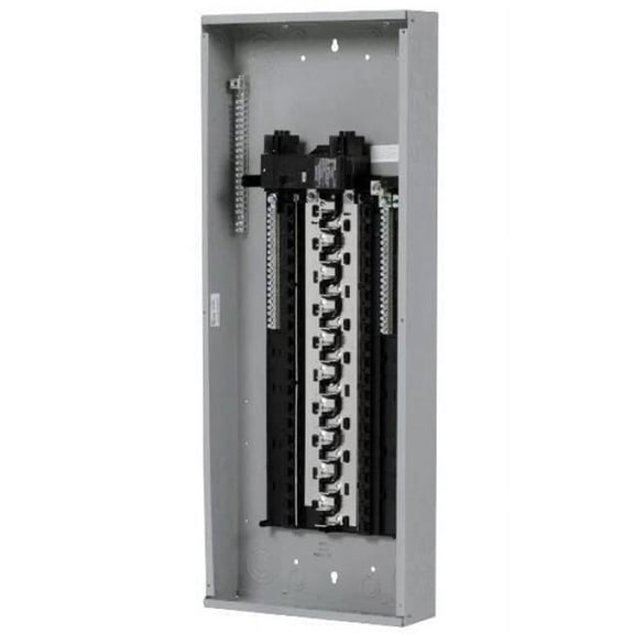 Siemens Industry  200A Main 3 Wire 1 Phase Breaker & Convertible Load Center, Gray