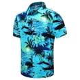 thumbnail image 4 of Camisas gráficas con sombras de palmeras para hombres, ropa con impresión 3D, camisas hawaianas de playa, blusas Y2K de manga corta, ropa vintage, blusa con solapa, 4 of 5