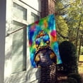 thumbnail image 2 of Hippie Animal Tortoise Turtle House Flag, 2 of 5