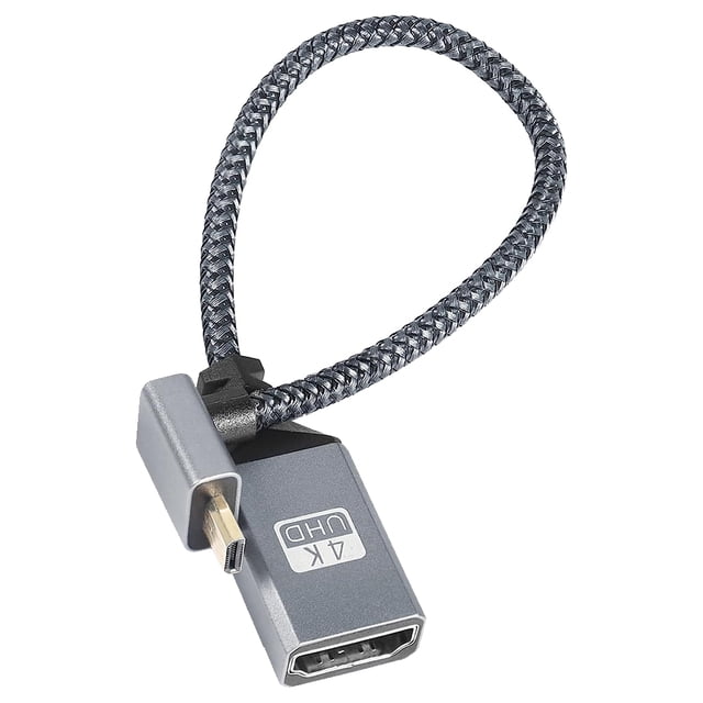 Cable adaptador Compatible con Micro HDMI de 20CM Convertidor Compatible con Micro HDMI 4K @ 60HZ
