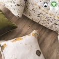 thumbnail image 2 of A1 Home Collections LLC Citronelle Reversible Print 100% Organic Cotton Pillowsham Pack of 2, 2 of 4