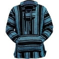 thumbnail image 1 of Chandail à Capuchon Mexicain Hippie de Surf Poncho Chandail Chandail Molletonné, 1 of 4