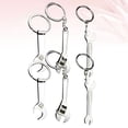 thumbnail image 5 of NUOLUX 6pcs Fathers Day Gift Keychains Mini Imitation Tools Key Holder Wrench Pendant Metal Key Rings Craft Ornaments For Car Key Bag Hanging, 5 of 6