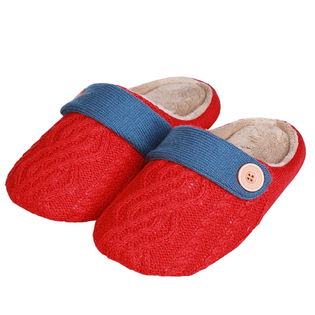 Women Slipper Fuzzy Comfy Memory Foam Warm Light Indoor Faux Fur Lined
