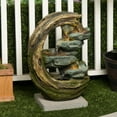 thumbnail image 3 of Alpine Corporation Curved Trunk and Stone Fountain, 3 of 16