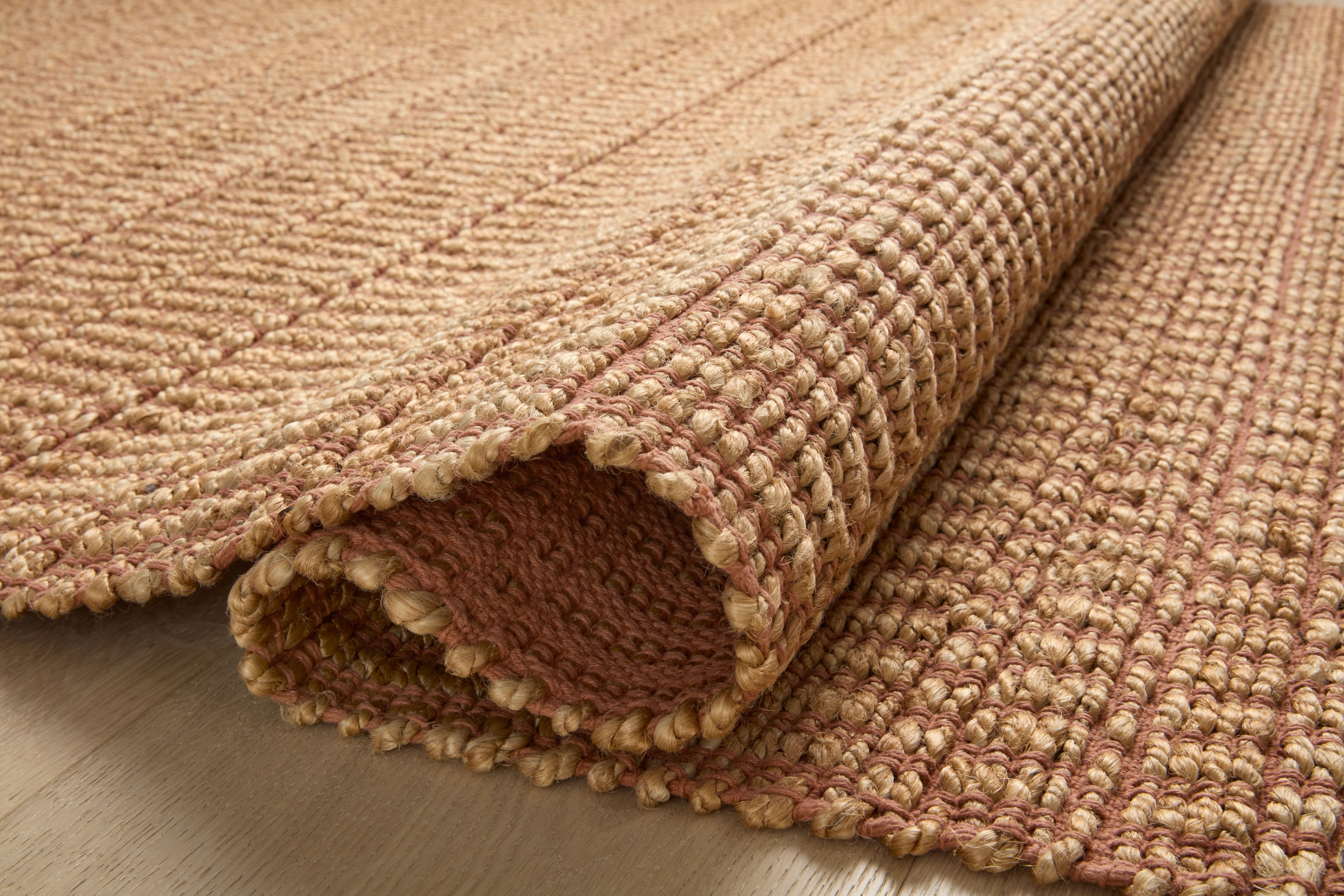 Angela Rose x Loloi Colton Natural / Clay 2'-6" x 8'-0" Runner Rug