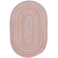 thumbnail image 1 of Pink Rug Braided Design 10-Foot by 13-Foot Oval Soft Kids/Nursery Carpet, 1 of 1