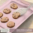 thumbnail image 6 of Nonstick Stackable Bakeware Set - Durable, Easy Release Baking Set, Pink, 10 Pcs, 6 of 7