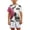 K47 White, variant on Likimi Toddler Girls Boys Tops Crew Neck Soccer Ball Print Short Sleeve For Everyday Wear Fashion Casual Tee White Size 3-4 Years