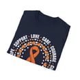 thumbnail image 4 of Leukemia Cancer Awareness Facts Orange Ribbon Month TShirt, 4 of 6