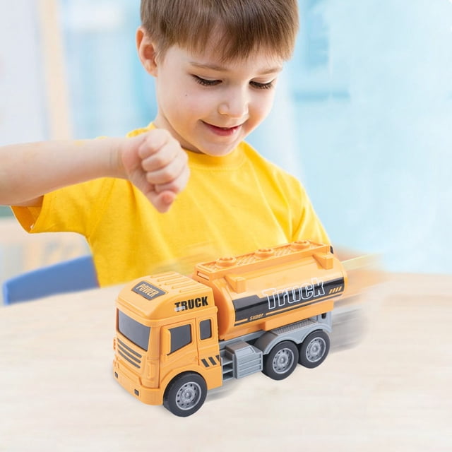 EGNMCR Car Model Children Simulation Engineering Car Toy Model Educational Drive Walking Toy Simulation engineering vehicle Birthday Gifts for Kids