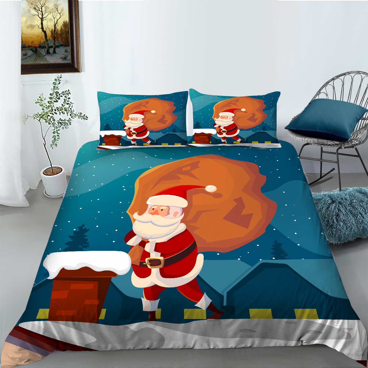 Home Decor Bedding Cover Set Unique Design Duvet Cover Set Vintage