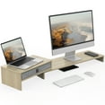 thumbnail image 7 of Fenge Computer Monitor Riser Stand with Drawer for 2 or 3 Monitors, 7 of 7