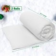 thumbnail image 5 of EcoNesxp ft. Artificial Snow Christmas Tree Pedestal Cover Fireplace Scarf Rug White Christmas 8 ft. Artificial Snow Christmas Tree Pedestal Cover Fireplace Scarf Rug White Christmas 3 ft. x 8 ft. Ar, 5 of 5