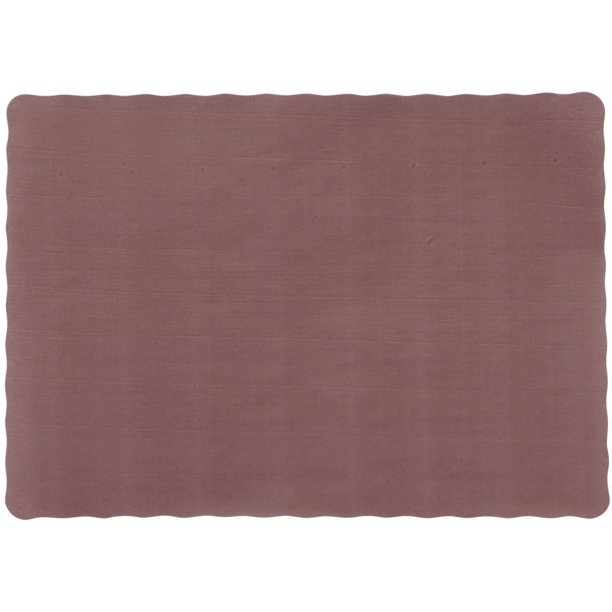 1000 Scalloped Edge Paper Placemats 10" X 14" Dinner Size 26 Colors