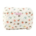 thumbnail image 1 of Bolsos de embrague de algodón Lindo oso floral Estuche de lápices de dibujos animados Monedero de almacenamiento con cremallera, 1 of 5