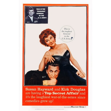 Top Secret Affair Top Left: Kirk Douglas Bottom From Left: Kirk Douglas