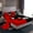 Black Red 01, variant on Feelyou Romantic Paris Gnome Bed Sheets, Valentine's Day King Sheets, 4-Piece