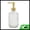 Clear, Gold Tone, variant on Unique Bargains Reusable Soap Dispenser 13.53oz 1 Pc Clear, Gold Tone