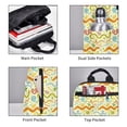 thumbnail image 4 of Naloa Cartoon Snake8 Print Lightweight DayBackpack Suitable for school, work, shopping, travel, etc., 4 of 5