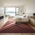 thumbnail image 3 of ODIKA 2'x3' Machine Washable Non-Slip Area Rug, Abstract Blush Pink High Traffic Rug, Pink, 1265352, 3 of 7
