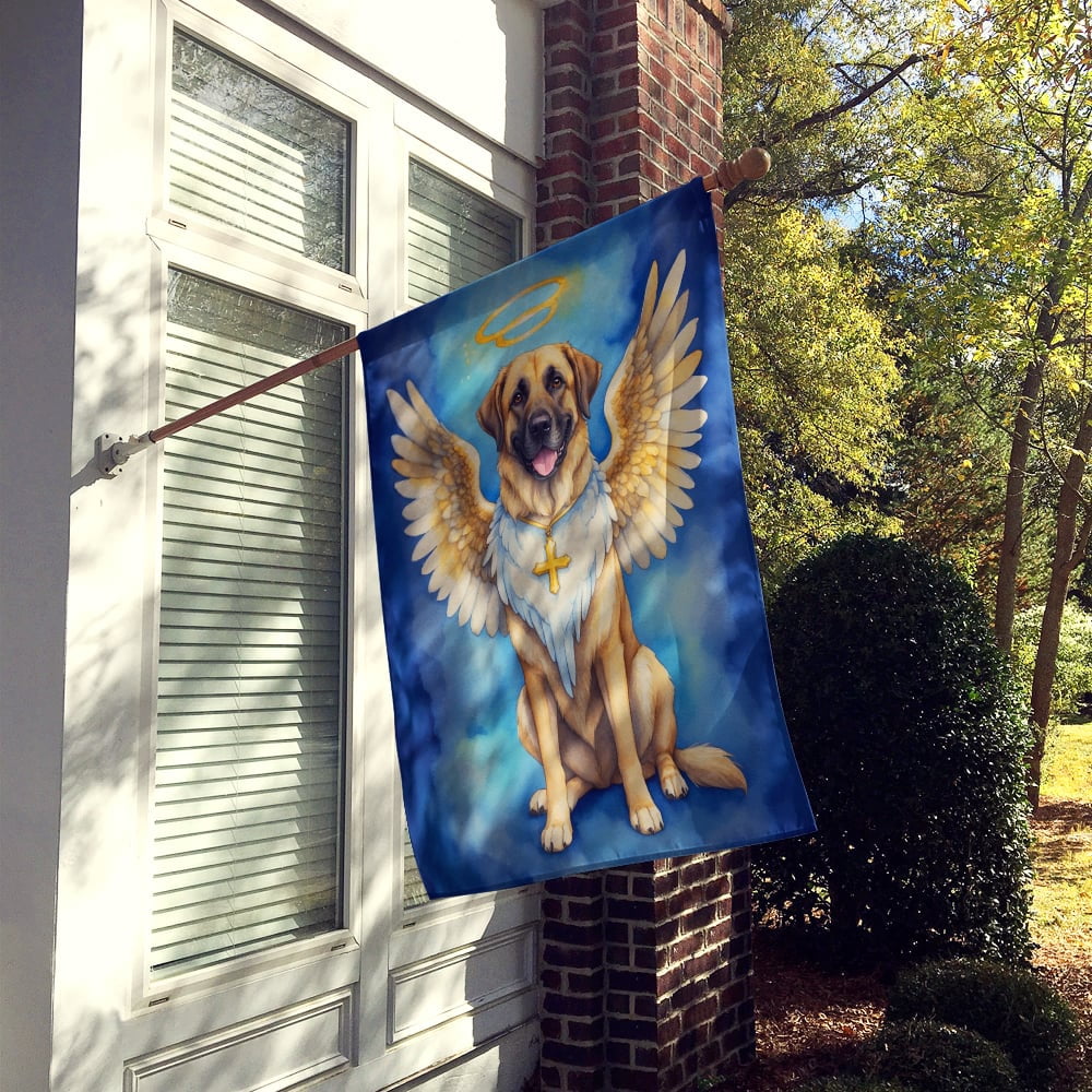 Anatolian Shepherd My Angel House Flag 28 in x 40 in