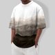 thumbnail image 2 of Men's T-shirt T-shirts Graphic Text Pool3D Printing Street Casual Short Sleeve Printed Clothing Basic 2XL, 2 of 5