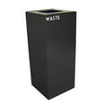 thumbnail image 2 of Witt Industries 36GC03-CB GeoCube Recycling Receptacle with Waste Opening, Steel, 36 gal, Charcoal, 2 of 2