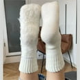thumbnail image 7 of Winter Warm Thermal Socks Thick Insulated Heated Boot Socks for Cold Weather Women's Fuzzy Slippers Socks Gifts, 7 of 7
