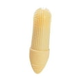 thumbnail image 4 of DOLITY Dog Finger Toothbrush 360 degree Cleaning Comfortable for Maltese Puppy Small Dogs yellow, 4 of 9