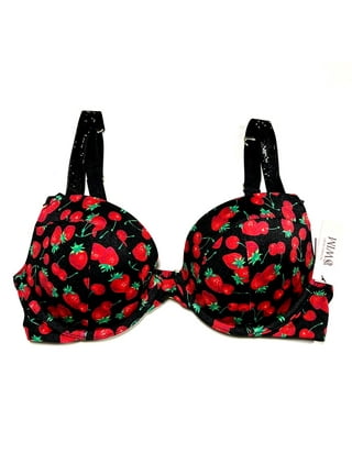 Victoria's Secret Very Sexy Push-up Bra Floral Embellished Chain Link Trim  Straps Size 38D NWT 