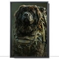 thumbnail image 2 of Tibetan Mastiff Dog in a Costume Poster Unframe, Tibetan Mastiff Dog Canvas Frame Ready to Hang - Wall Decor Aesthetic - House Essentials For New Home, 2 of 6