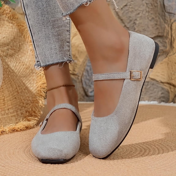 BRGZLK Womens Chelsea Shoes Fashionable Casual Flat Bottomed Pointed Shoes Plus Size Solid Color Cute Patent Leather Slip On Evening Dress Work Shoes Gray 9