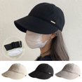 thumbnail image 3 of Women's UPF 50+ Summer Sun Hat – Wide Brim Bucket Cap with Neck Flap, Lightweight Breathable Fishing Hat for Hiking, Camping & OutdoorActivities, Adjustable 54-60cm, 3 of 5