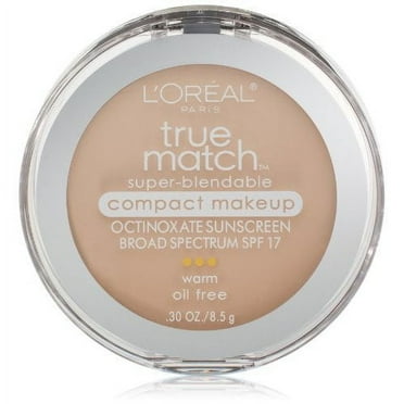 L'Oreal Paris True Match Super-Blendable Compact Makeup, Porcelain, 0.30 Ounces