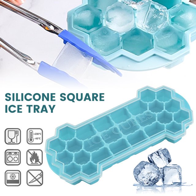 Relájate, amor, molde de silicona para cubitos de hielo, molde para hacer gelatina de 26 celdas, fácil de desmoldar, fácil de limpiar, silicona multifunción