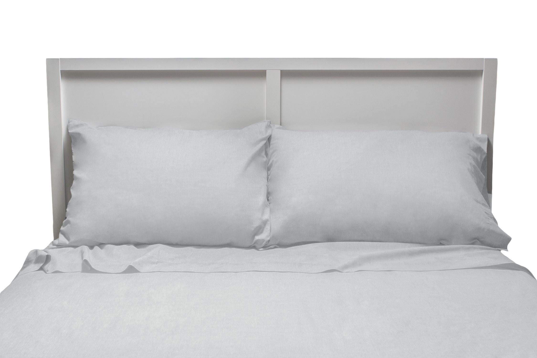 300 Thread Count 100% Cotton 4-Piece King Sheet set in Cool Grey