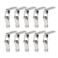 thumbnail image 1 of /10X 90 Degree Duckbill Hook Lock Stainless Steel Spring Loaded Pull Latch Clip A 10Pcs, 1 of 9