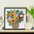 thumbnail image 4 of 5D DIY Diamond Painting Kit Sunflower Bouquet Special Shape Creative Diamond Craft Suitable for Home and Office Decor, Festive Gifts, 4 of 7