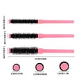 thumbnail image 3 of pitrice Fluffy Styling Comb Three Piece Portable Root Comb Curly Hair Comb Set For At Home Or On The Travel Curly Pink) pink, 3 of 6