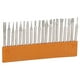 thumbnail image 5 of 20pcs Diamond Burr Grinding Bits Drill Kit, Ceramic Glass Bits Drill Kit, Diamond Pulido Grinding Rotary Point Head para Grabado Tallado Molienda, 5 of 8
