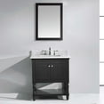 thumbnail image 3 of Julianna 32" Bath Vanity in Gray with Marble Top and Sink and Mirror MS-3132-WMRO-GR, 3 of 9