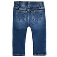 thumbnail image 6 of Gerber Baby Boys' and Girls' Denim Straight Fit Jeans with Elastic Back, 6 of 8