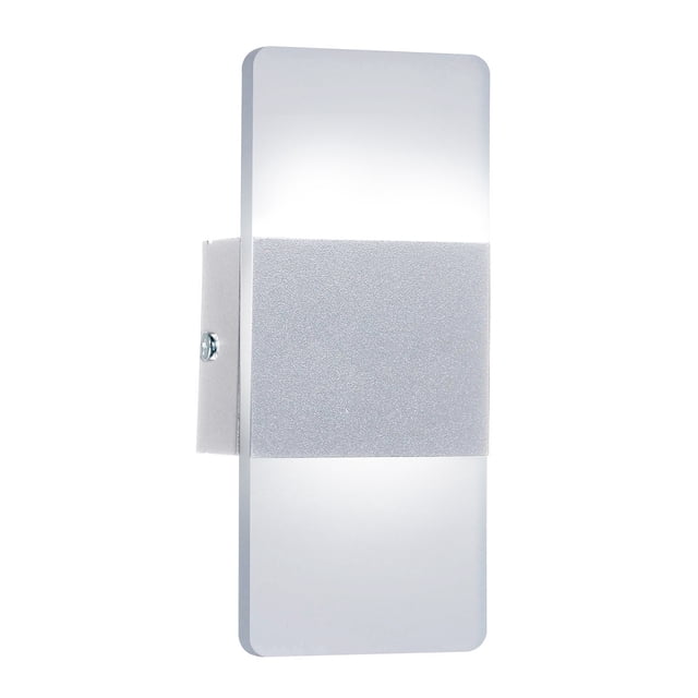 Lugar Corredor Escaleras Led Aplique de Pared Luz Decorativa Luz Blanca 6500K 3W Tomshoo Lámpara de noche