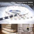 thumbnail image 2 of Tira de luz LED NEWREACH, 5 m, USB, caja de batería blanca, 2 of 7