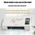 thumbnail image 4 of Bamboohart Wall-Mounted Heating and Cooling Fan Two In One Wall Mounted Mobile Fan Installed Mobile Conditioning 2024 Mini Split Ac/Heating System W Portable Ductless Remote Home/Bedroom/, 4 of 8