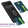 thumbnail image 5 of KOMI Design for Google Pixel 8 Pro Phone Case with Screen Protector Card Holder Stand Kickstand Heavy Duty Shockproof Hybrid Rugged Drop Protective Cover for pixel8pro 8pro Women 6.7 inch Black, 5 of 5