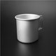 thumbnail image 4 of Moyic Taza de agua para acampar de aleación de aluminio de 300 ml Taza portátil para exteriores Taza de titanio plegable Taza de utensilios de cocina Barra de herramientas Moyic HA025791-00, 4 of 6