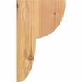 thumbnail image 3 of 5 1/2"W x 6"D x 10"H Crestline Smooth Corbel, Western Red Cedar, 3 of 9