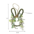 thumbnail image 3 of Berries Bunny Wreath With Hanger, 3 of 3